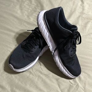 Women’s black Hoka running shoes